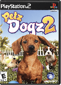 Petz Dogz 2 Playstation 2 US box art